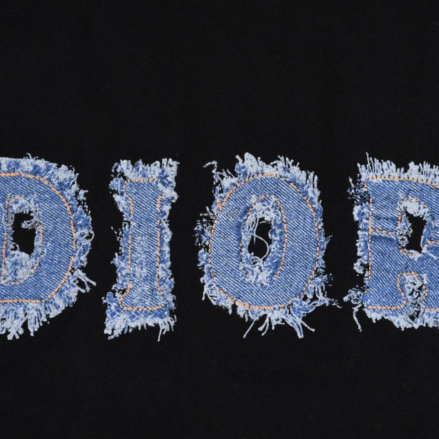 Christian Dior クリスチャンディオール デニムロゴ ノースリーブ