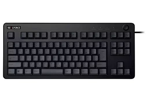 【中古】PCハード 東プレ USB テンキーレスキーボード REALFORCE R3 KEYBOARD (ブラック/ダークグレー) [R3UC11]