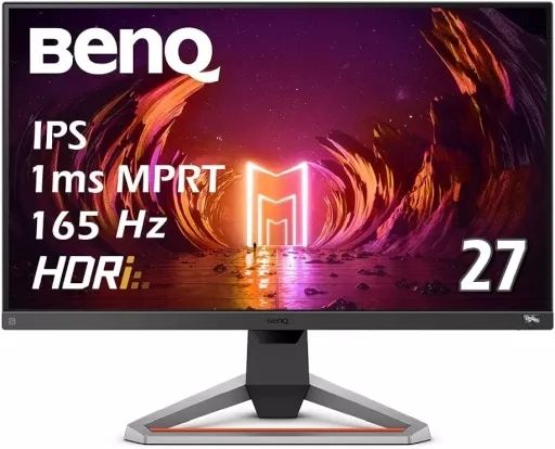 【中古】PCハード ゲーミングモニター BenQ MOBIUZ 27インチ 165Hz (ダークグレー) [EX2710S-JP]