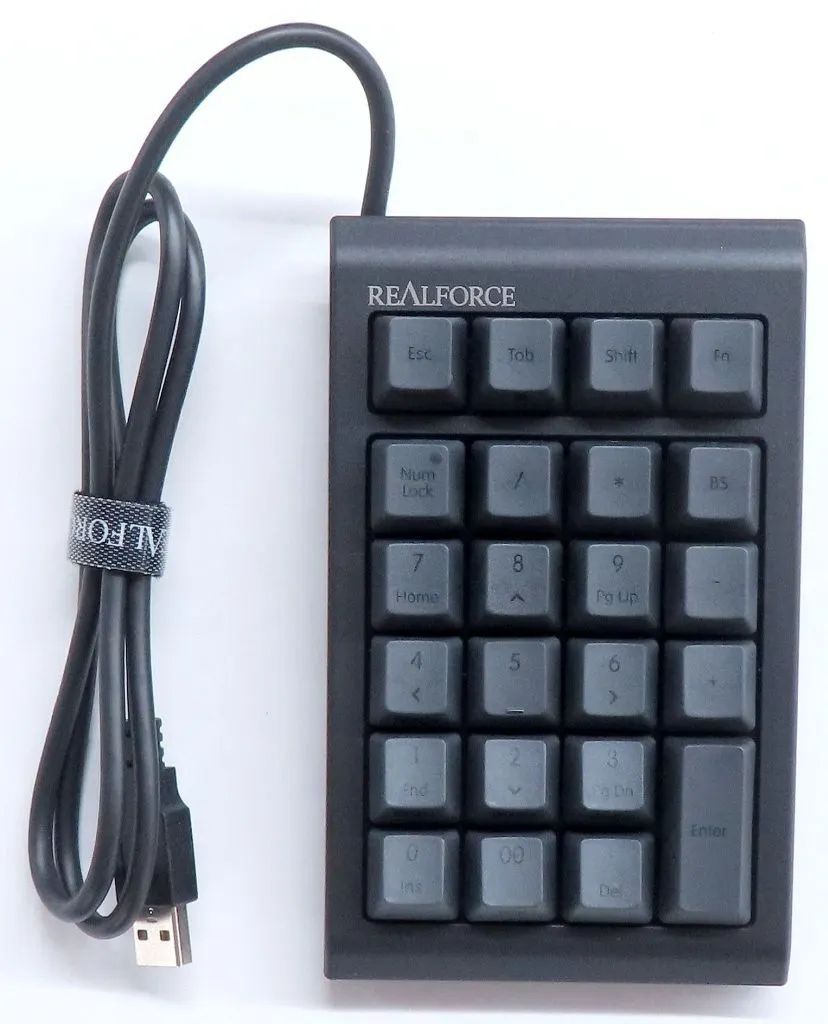 【中古】PCハード REALFORCE 有線 テンキーボード RT1 [T1UX11]