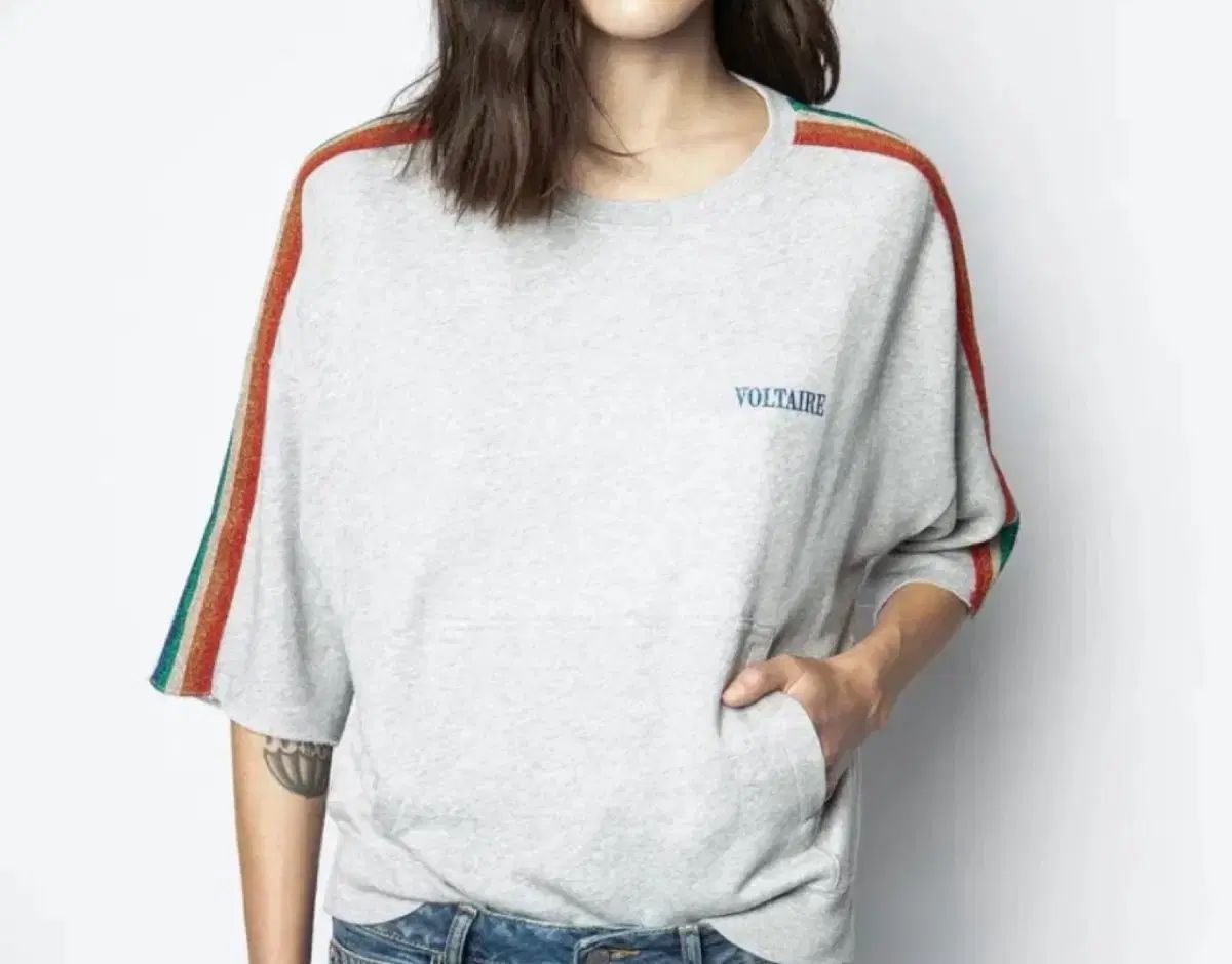 ZADIG&VOLTAIRE ザディグ・エ・ヴォルテール バンド スウェットシャツ