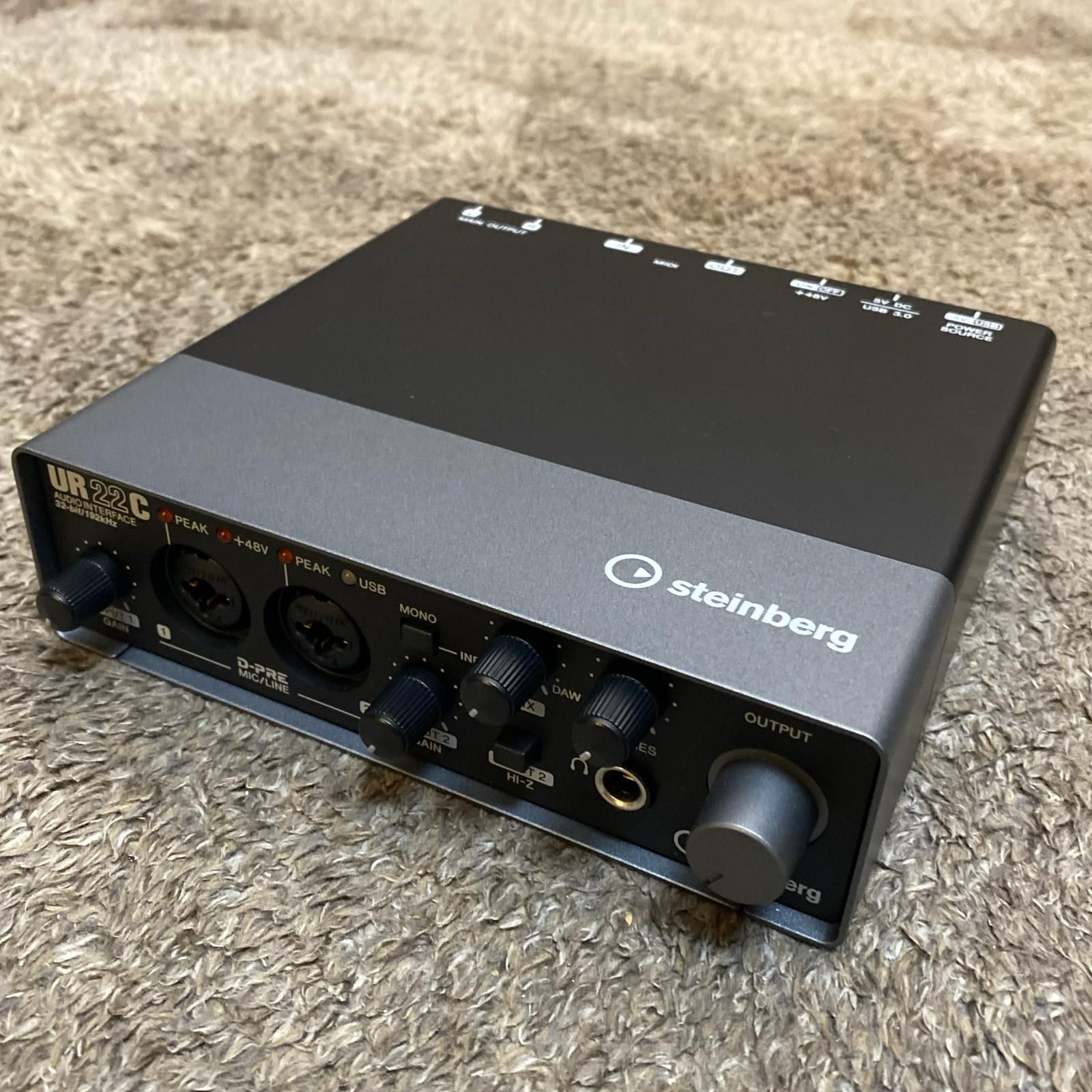 【尾張小牧店】【楽器】 中古 Steinberg | スタインバーグ DTM・DAW・音響機器 UR22C 【477】