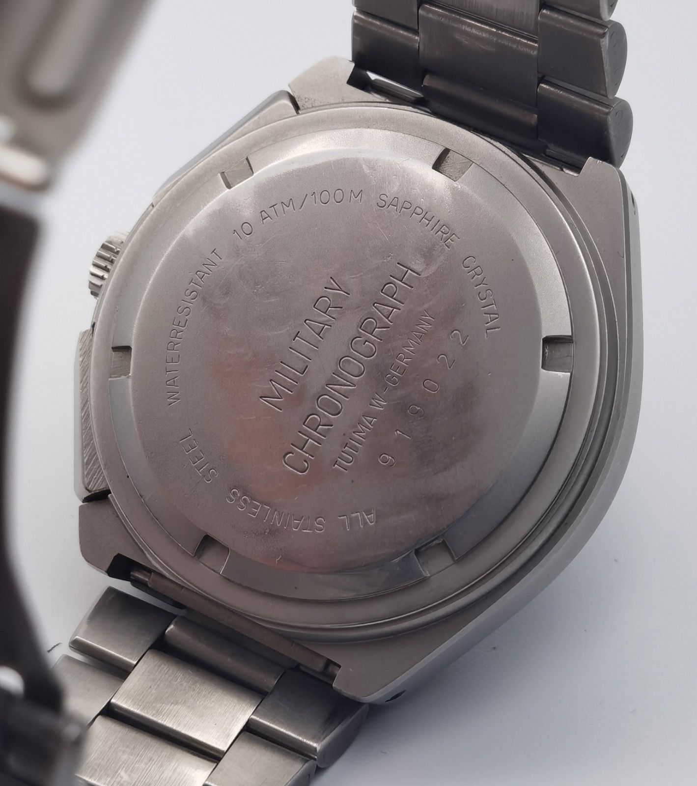 中古 チュチマ TUTIMA ミリタリー クロノグラフ Ref.798-02 Cal.5100