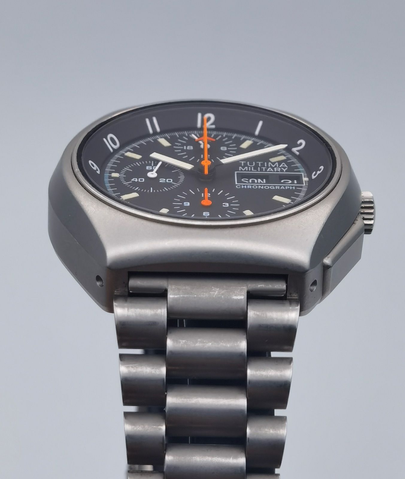中古 チュチマ TUTIMA ミリタリー クロノグラフ Ref.798-02 Cal.5100