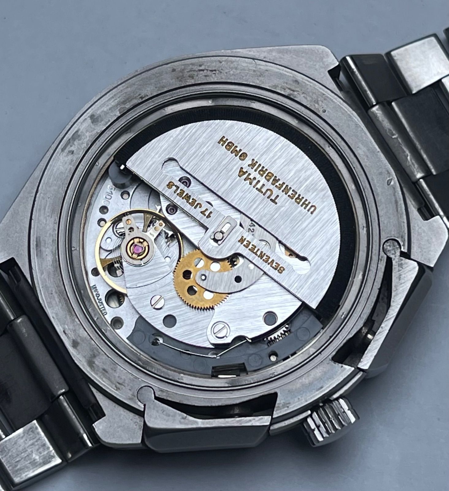 中古 チュチマ TUTIMA ミリタリー クロノグラフ Ref.798-02 Cal.5100