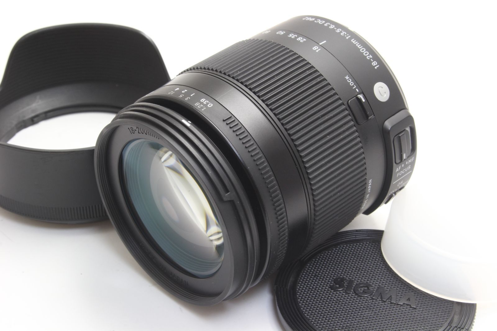 AB+ (良品) SIGMA シグマ Contemporary 18-200mm F3.5-6.3 DC OS HSM Nikon 初期不良返品無料 6-37