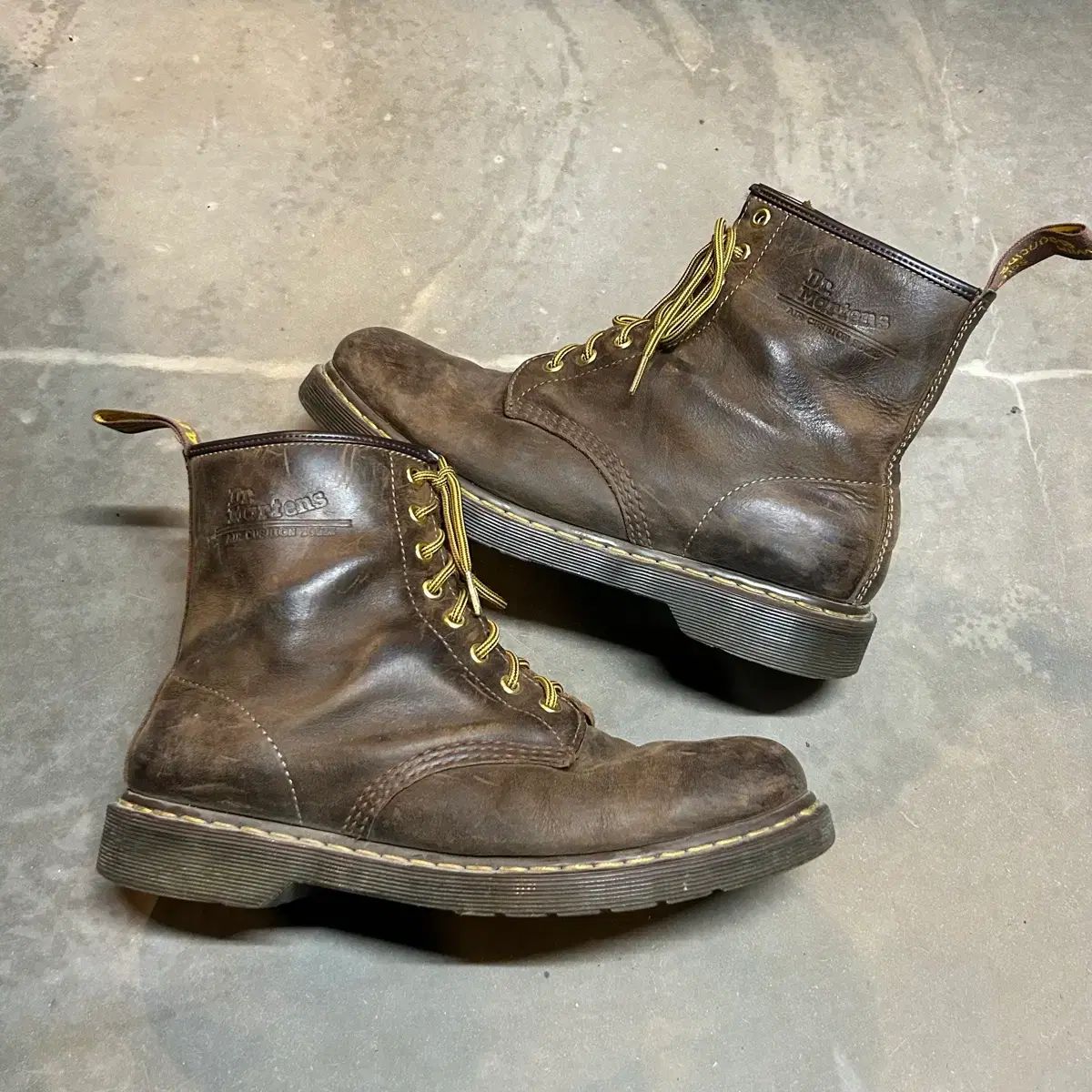 DR. MARTENS ドクターマーチン 1460 Hot Sauce Crazy Ver. 8ホール ブラウン (UK 8 / 270)
