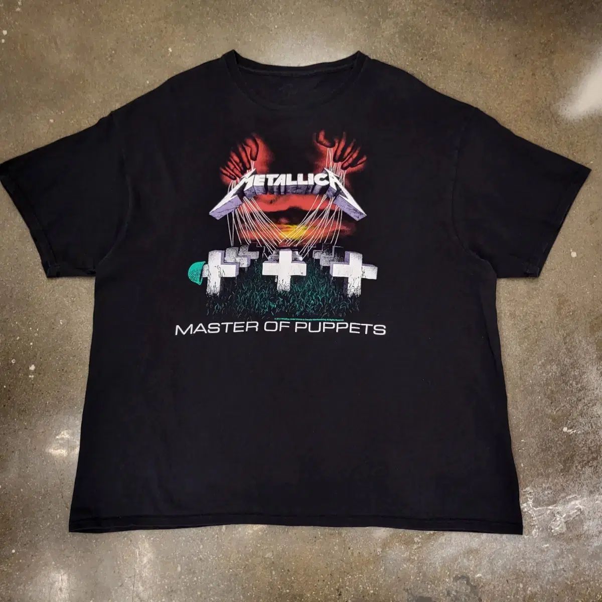 アメリカンヴィンテージ METALLICA(メタリカ) ロックバンドTシャツ バンドTシャツ 半袖Tシャツ Tシャツ
