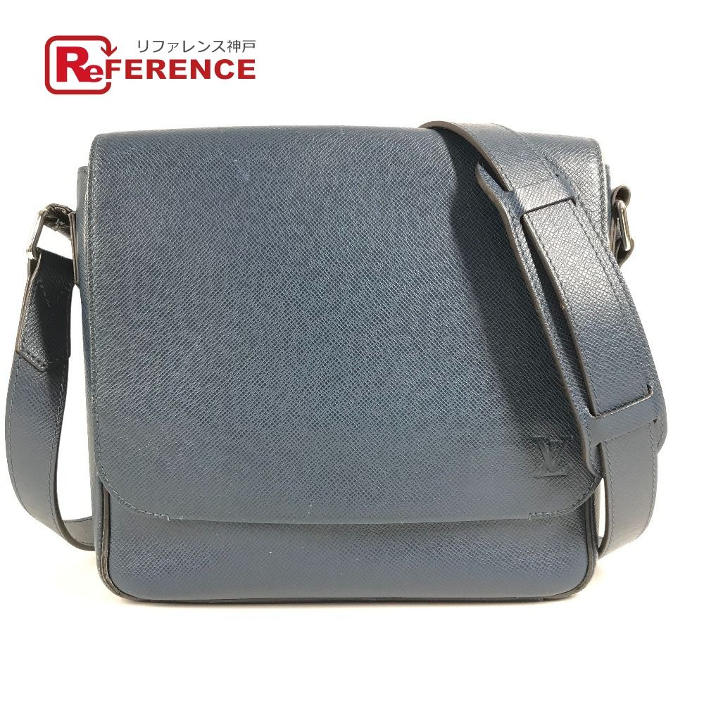 LOUIS VUITTON ルイヴィトン ショルダーバッグ ロマンPM ロマン PM M32824 タイガレザー オセアン ブルー