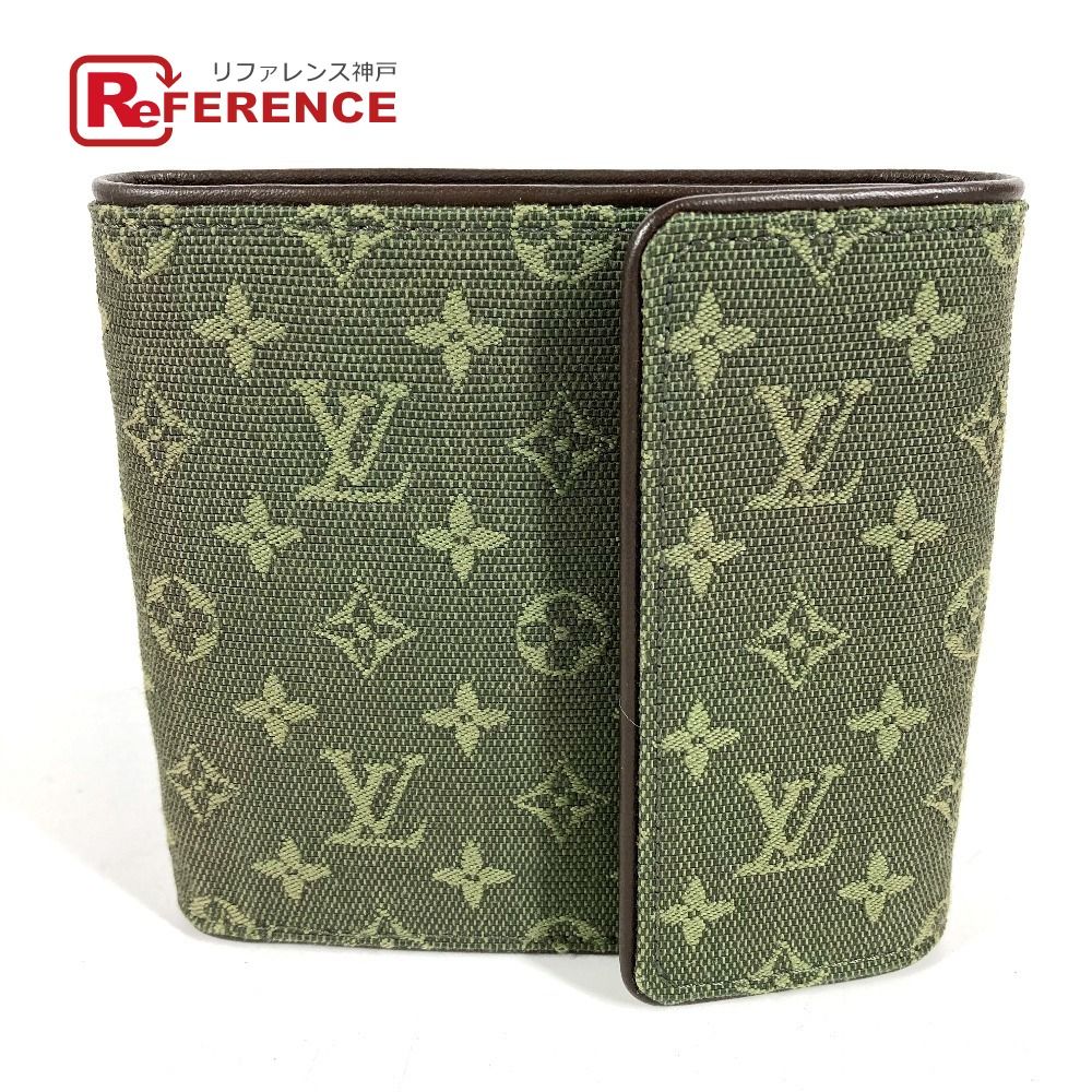 LOUIS VUITTON ルイヴィトン 3つ折り財布 ポルトビエカルトクレディモネ ポルト ビエ カルト クレディ モネ M92440 モノグラムミニキャンバス カーキ