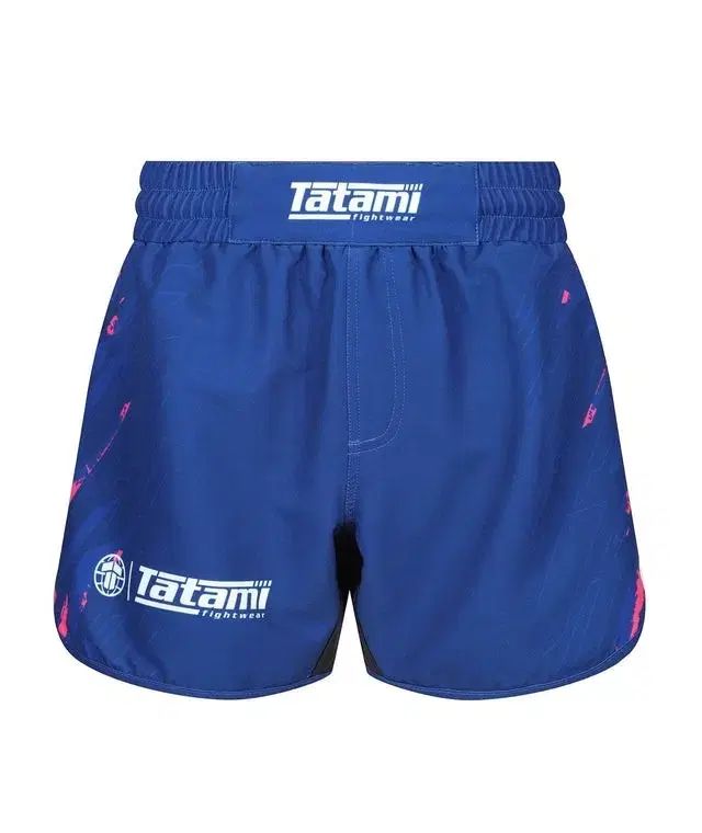 新品) タタミ abstracts ブルー ピンク 柔術 Jiu-Jitsu ハーフパンツ ショーツ
