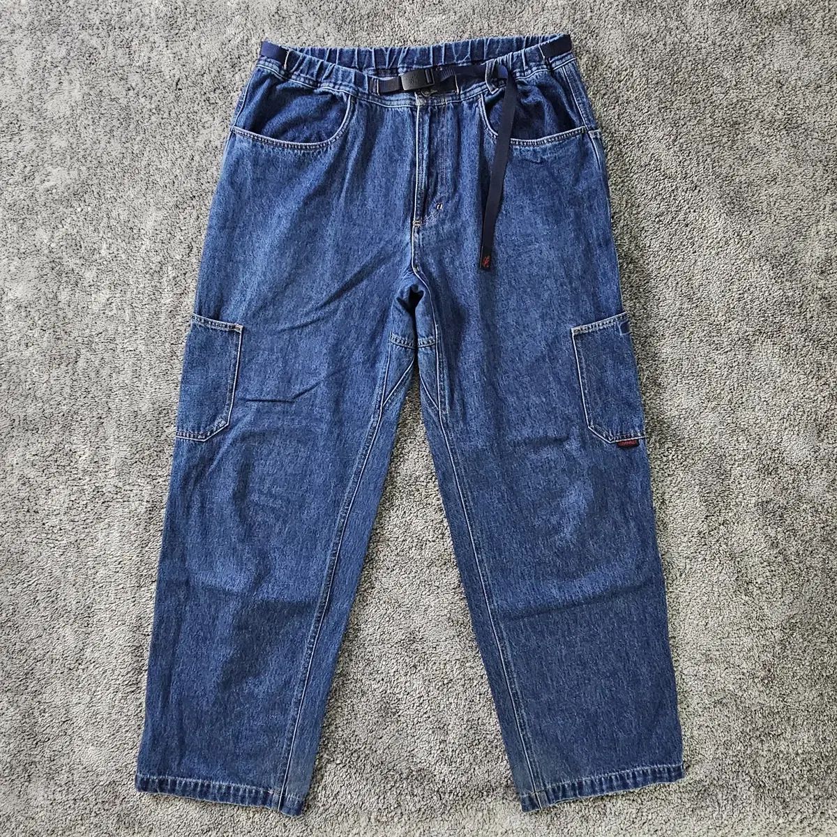 Gramicci デニム カーゴ パンツ