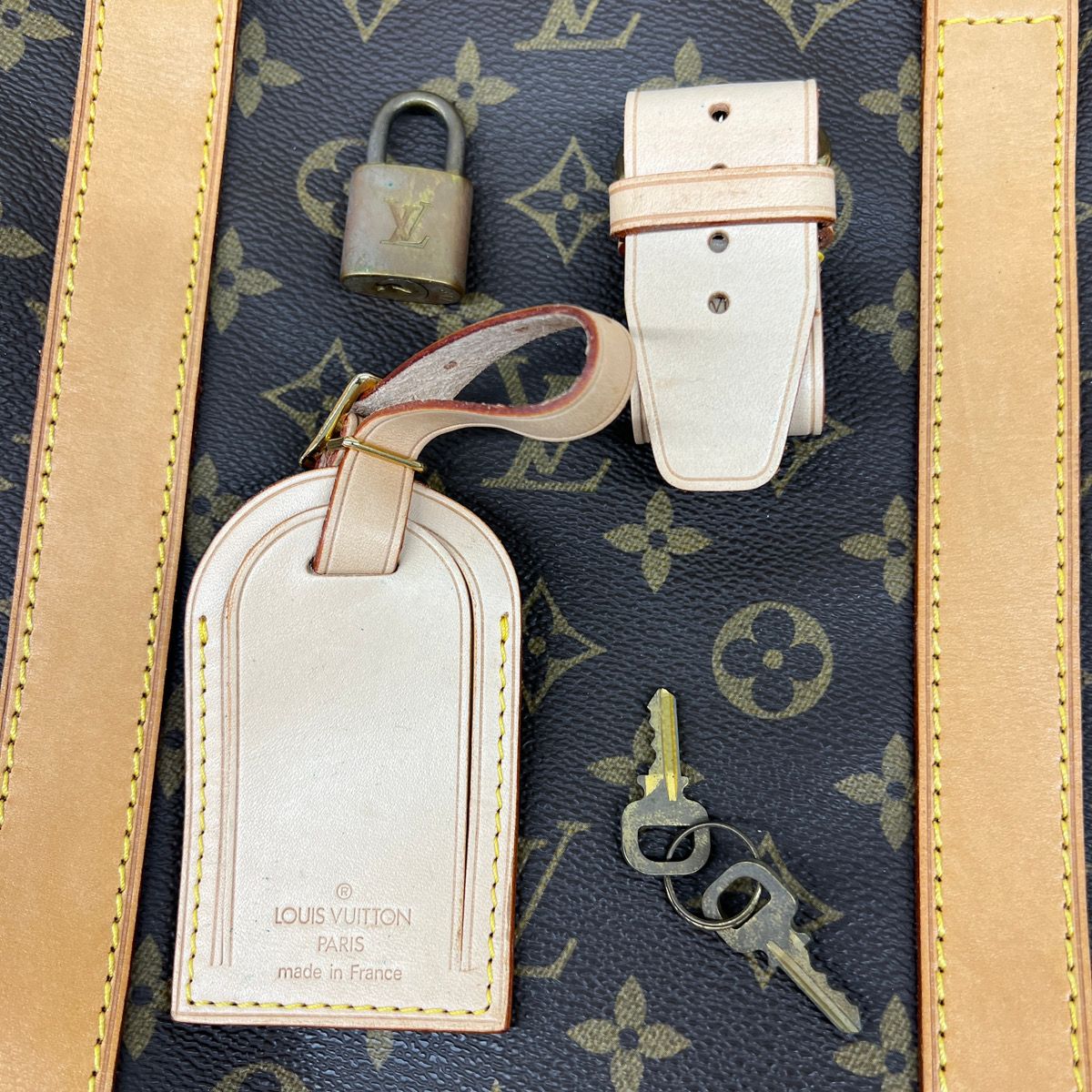 LOUIS VUITTON 美品 ルイヴィトン キーポル60 モノグラム ボストン