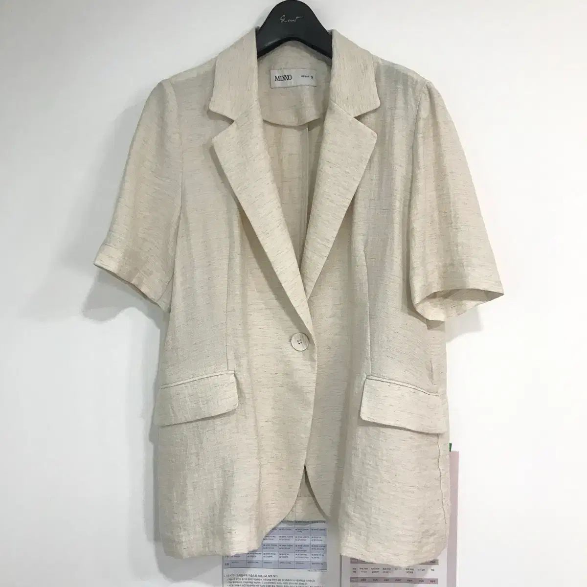MIXXO ミッソ 半袖 ジャケット S (未使用)