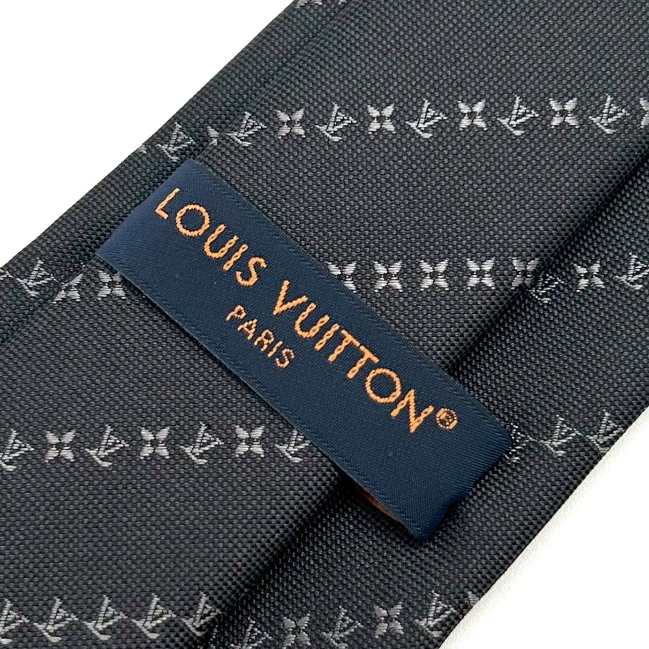 LOUIS VUITTON ルイヴィトン ネクタイ ピンストライプ マイクロ
