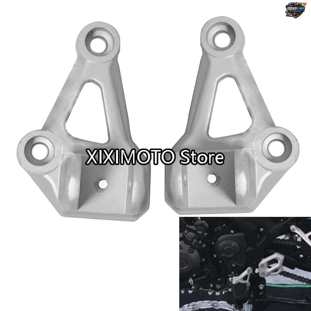 ベネリ TRK502 502X BJ500GS-A オートバイ用 フロント左右フットレスト フットペグ ブラケット フットサポート フットペダルベース