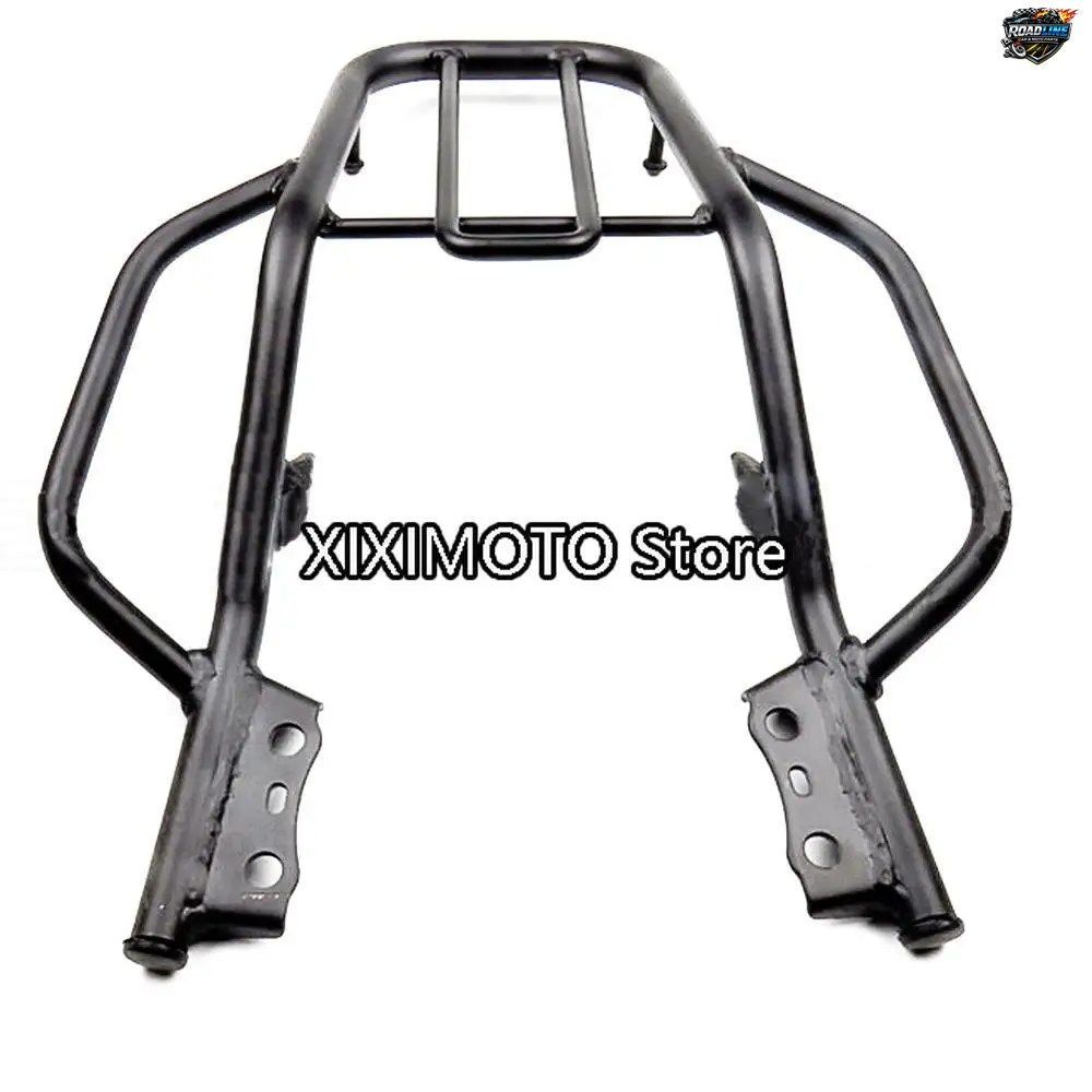 ヤマハ トリッカー XG 250 XG250 XG-250 2003 - 2016 2004 用リアラゲッジキャリアラックサポートホルダーサドルバッグカーゴシェルフブラ