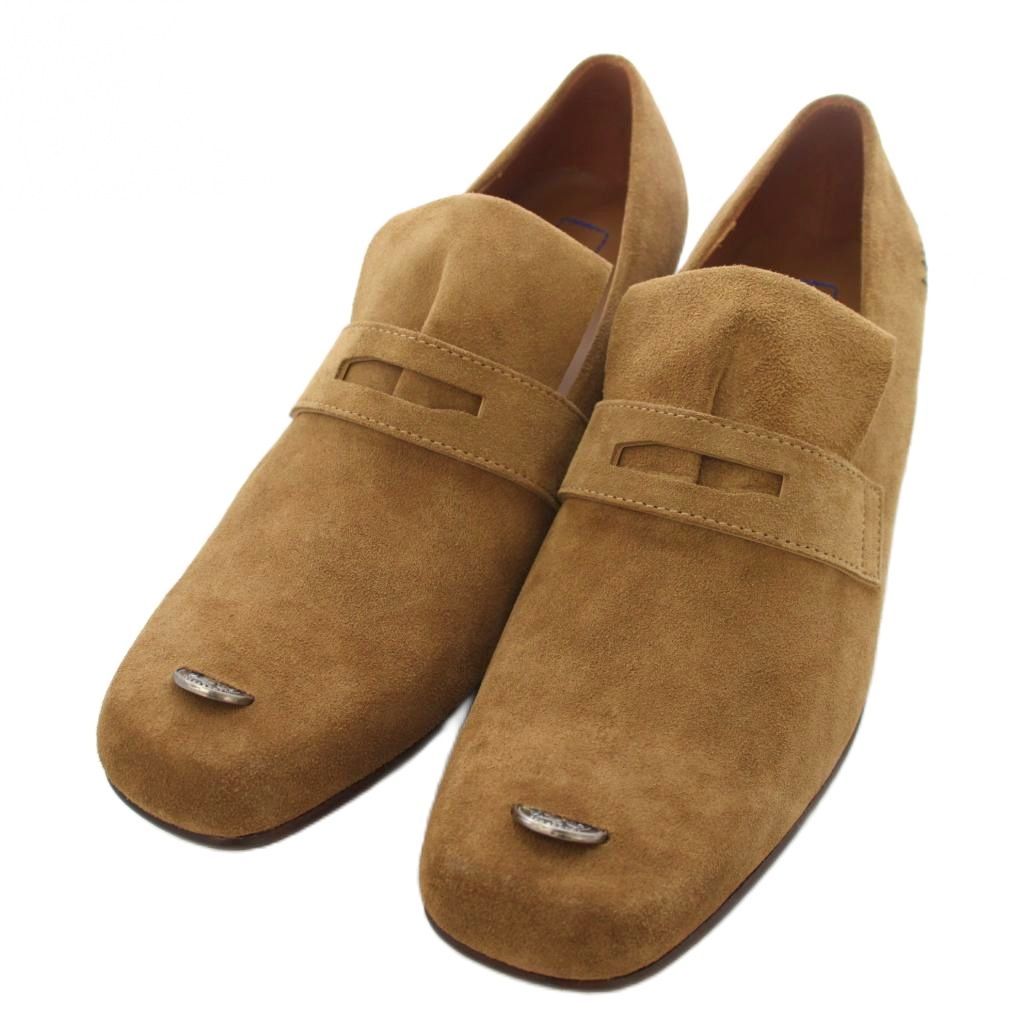 アーダーエラー ADERERROR Pennyto Shoes Product. 91 ローファー シューズ スエード 39 茶 キャメル /TK
