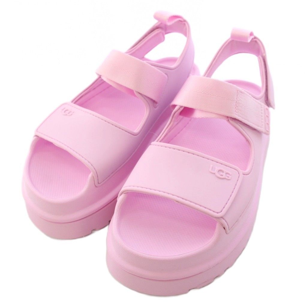アグ オーストラリア UGG australia W GOLDENGLOW pink diamond サンダル ストラップ USA7 ピンク 1152685 /TK