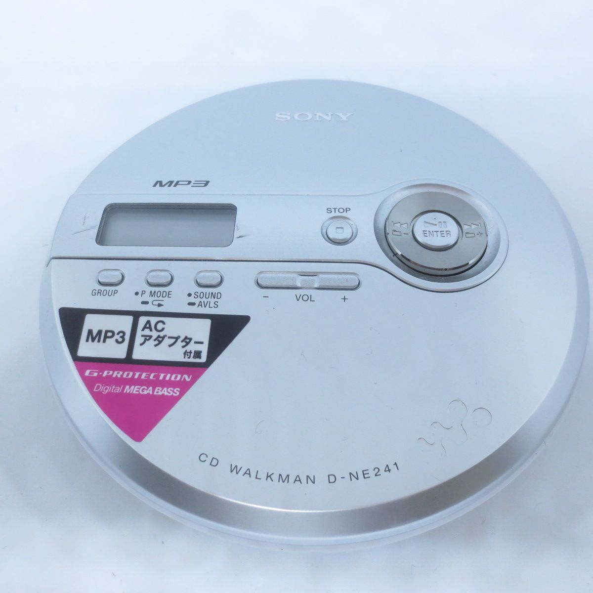 I423 動作品 SONY CD WALKMAN ポータブル CD プレイヤー D-NE241 MP3