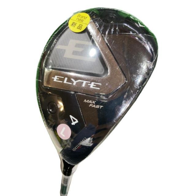 【中古】 キャロウェイ ELYTE MAX FAST U4 レディース ユーティリティ UT LIN-Q GREEN 40 for CW(ELYTE UT) (フレックスL) レディース 女性用 右利き 右用 Nランク ゴルフクラブ