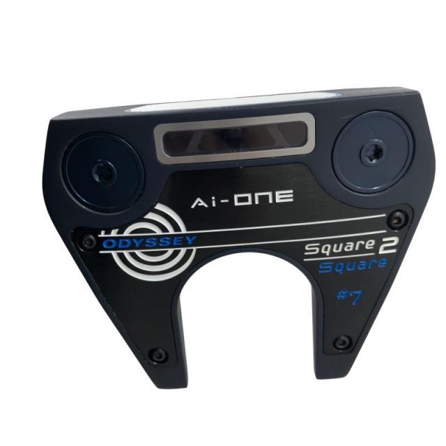 【中古】 オデッセイ Ai-ONE SQUARE 2 SQUARE #7 33インチ パター PT STROKE LAB 90 スチール (フレックスその他) メンズ 男性用 右利き 右用 Cランク ゴルフクラブ