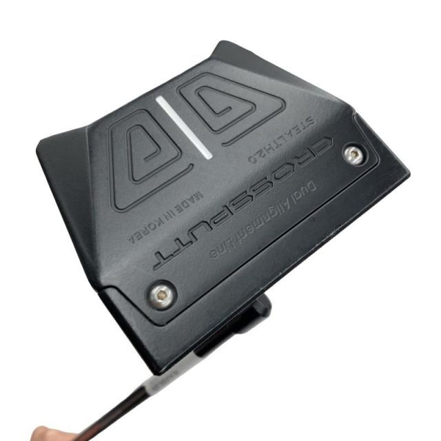 中古】 CROSSPUTT CROSSPUTT STEALTH2.0(ブラック) 33インチ パター PT