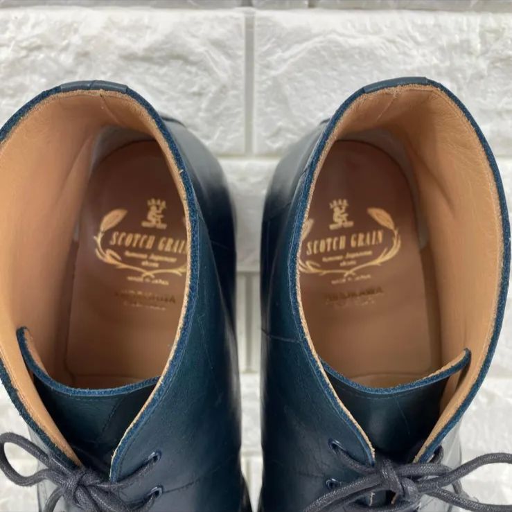 SCOTCHGRAIN/スコッチグレイン、マトリックススパイダー、革靴、本革
