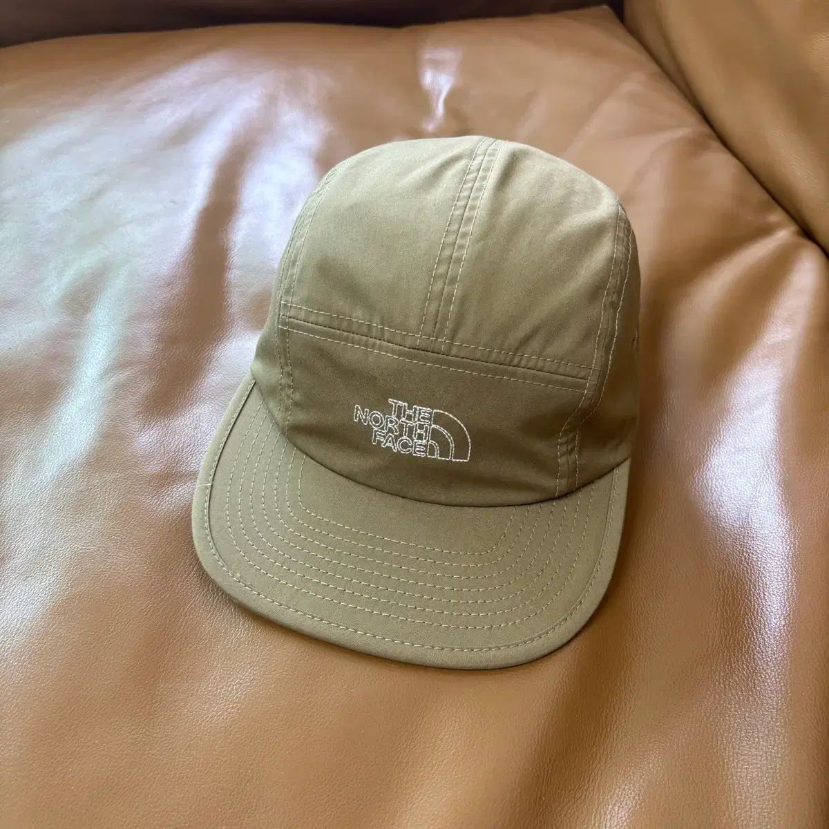 nanamica THE NORTH FACE パープルラベル キャンプキャップ 帽子 スティッチ ロゴ タン ベージュ