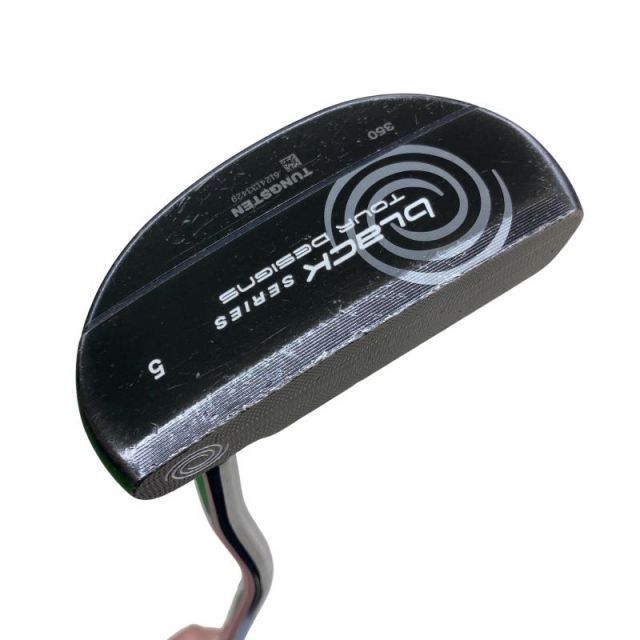 【中古】 オデッセイ BLACK SERIES TOUR DESIGNS #5 34インチ パター PT スチール (フレックスその他) メンズ 男性用 右利き 右用 Cランク ゴルフクラブ