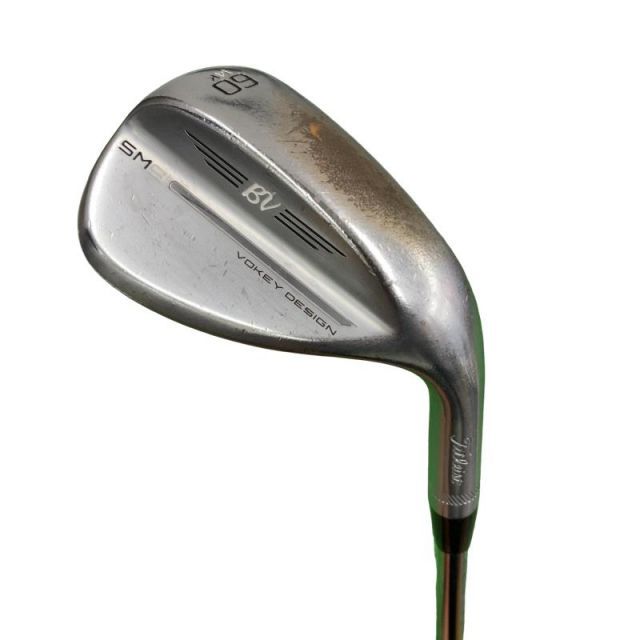 【中古】 タイトリスト VOKEY SPIN MILLED SM9 ツアークロム 60°/14°K ウェッジ WG 純正特注シャフト (フレックスR) メンズ 男性用 右利き 右用 Dランク ゴルフクラブ