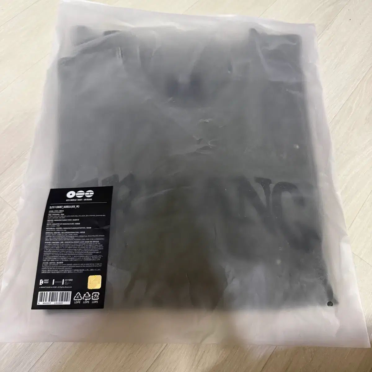 (未開封 M) BTS アリラン Tシャツ korea