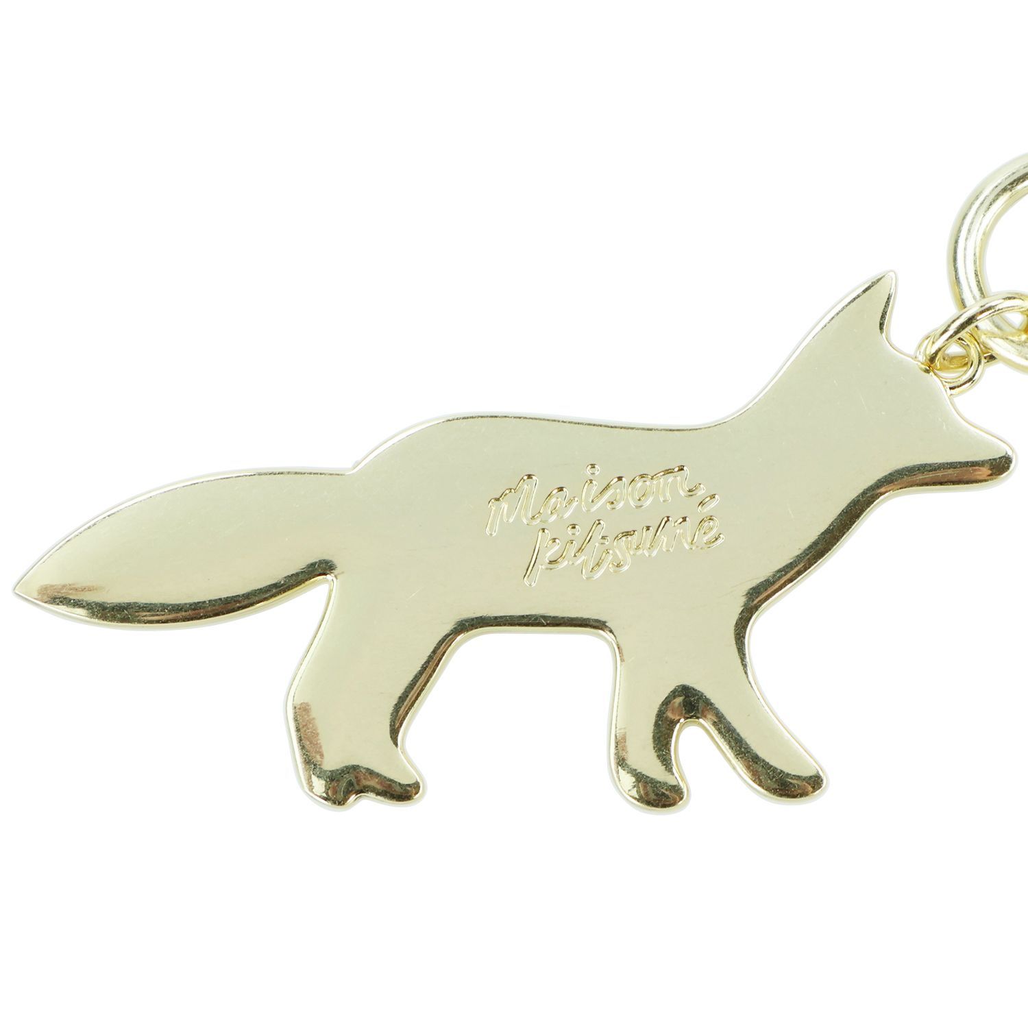 メゾンキツネ MAISON KITSUNE キーリング プロフィール フォックス