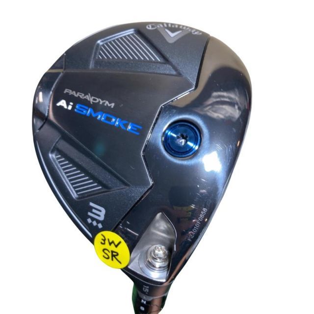 【中古】 キャロウェイ PARADYM Ai SMOKE ◆◆◆ 3W フェアウェイウッド FW TENSEI 60 for CW(Ai SMOKE FW) (フレックスSR) メンズ 男性用 右利き 右用 Bランク ゴルフクラブ