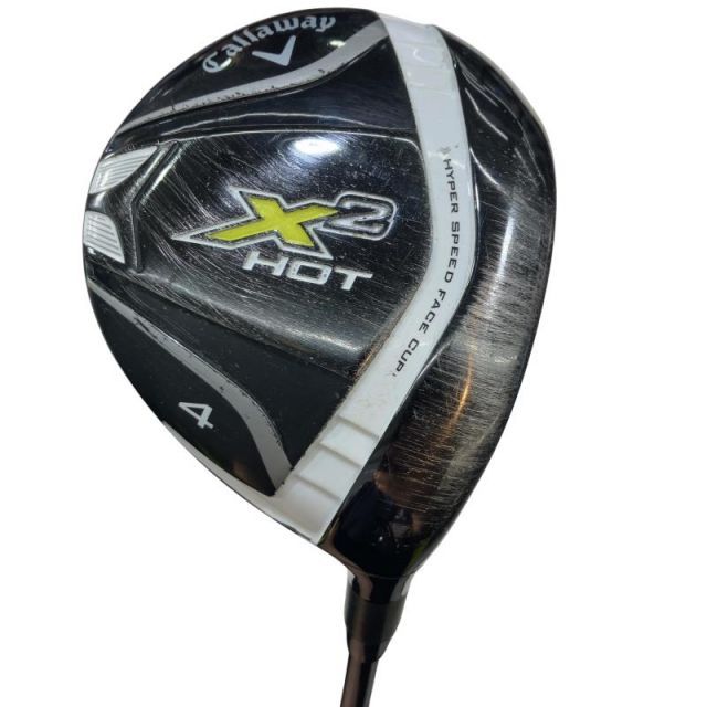 【中古】 キャロウェイ X2 HOT 4W フェアウェイウッド FW X2 HOT(フェアウェイ) (フレックスS) メンズ 男性用 右利き 右用 Cランク ゴルフクラブ