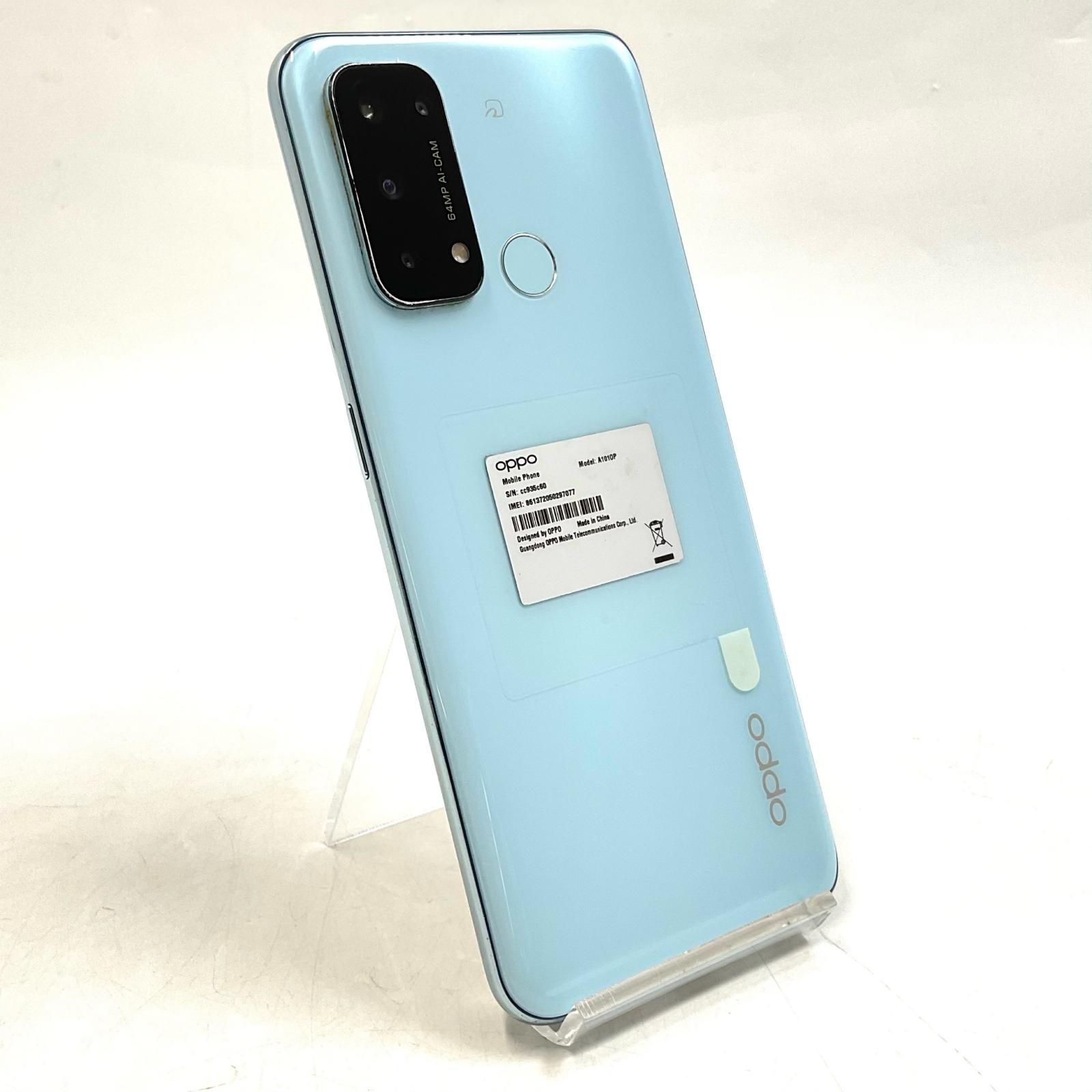 OPPO Reno5 A 128GB アイスブルー 訳あり】OPPO Reno5 A 128GB アイス