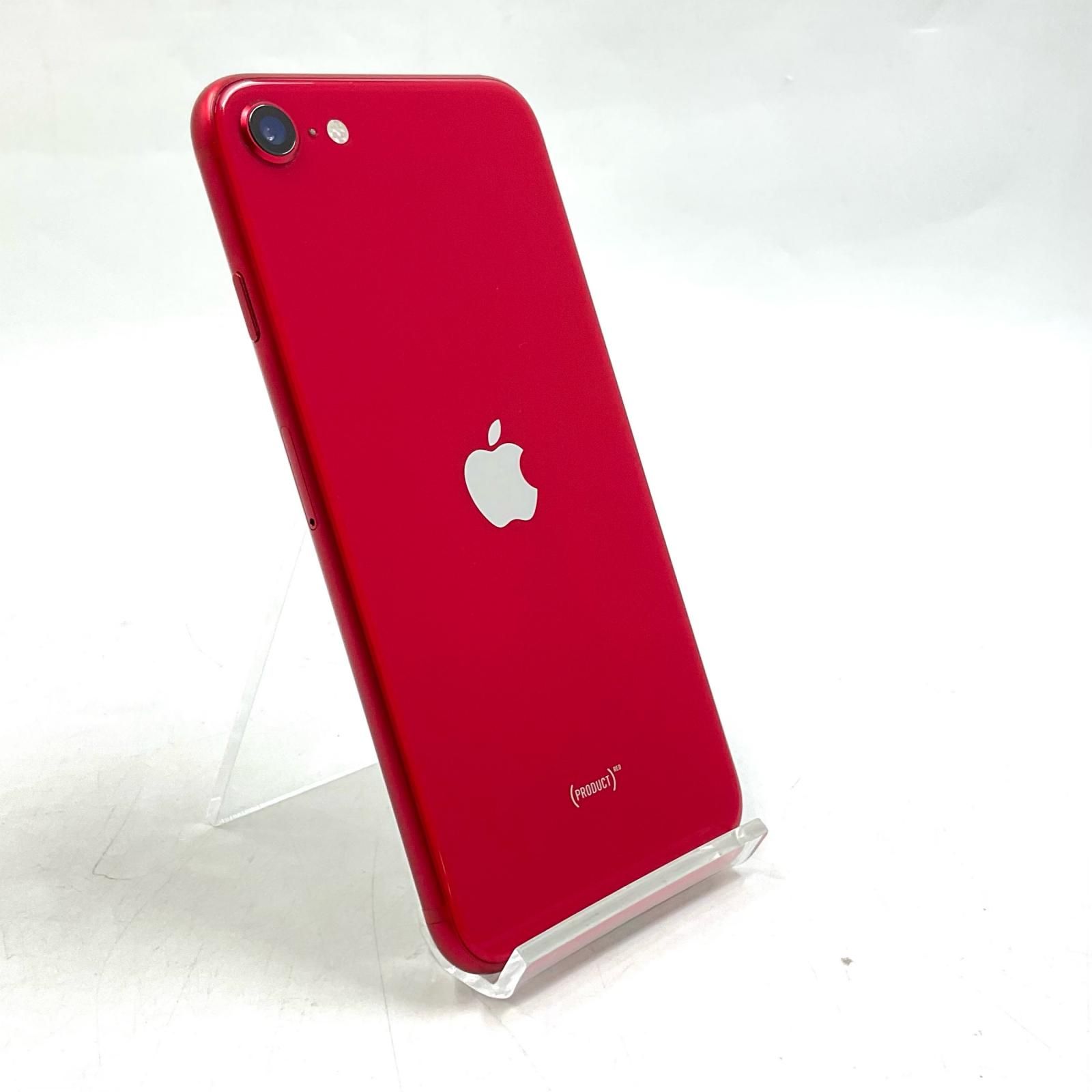 【全額返金保証】【最速発送】 iPhone SE（第2世代） 64GB プロダクトレッド Softbank SIMフリー 白ロム 動作確認済 74%
