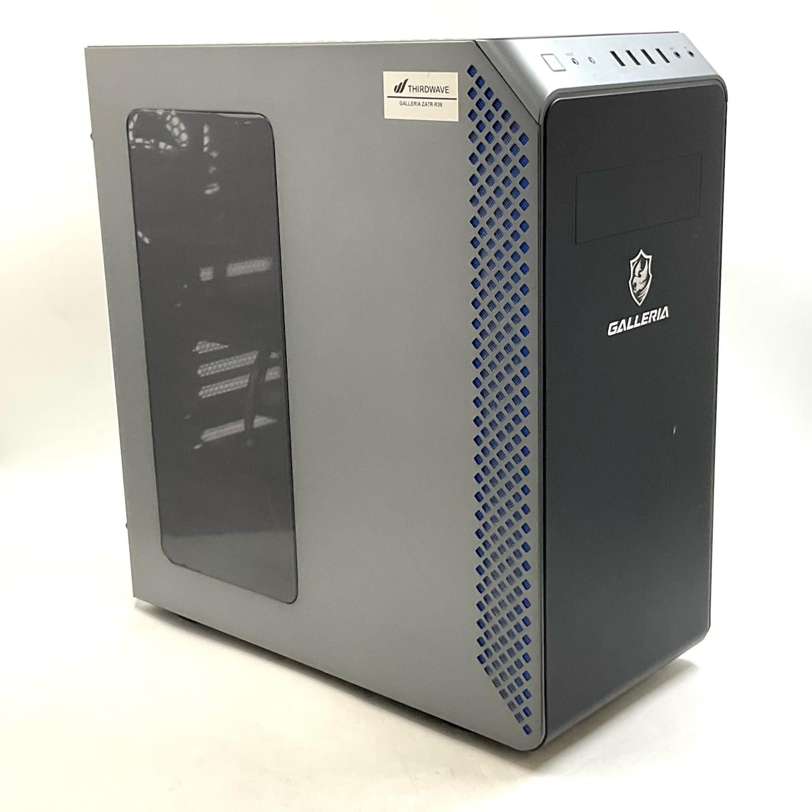 【全額返金保証】【最速発送】ドスパラ ZA7R-R36 Ryzen7 7700X 32GB M.2 SSD 1TB HDD 2TB NVIDIA GeForce RTX 3060 12GB 美品 動作確認済