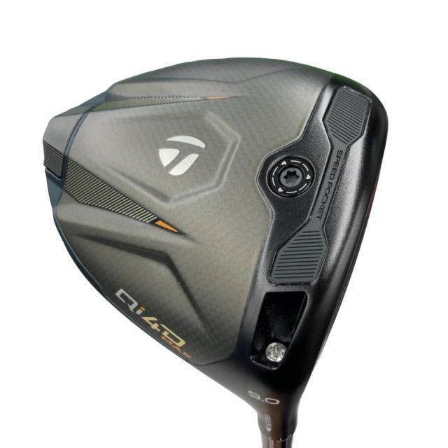 【中古】 テーラーメイド Qi4D MAX 9° ドライバー DR 純正特注シャフト (フレックスS) メンズ 男性用 右利き 右用 Bランク ゴルフクラブ