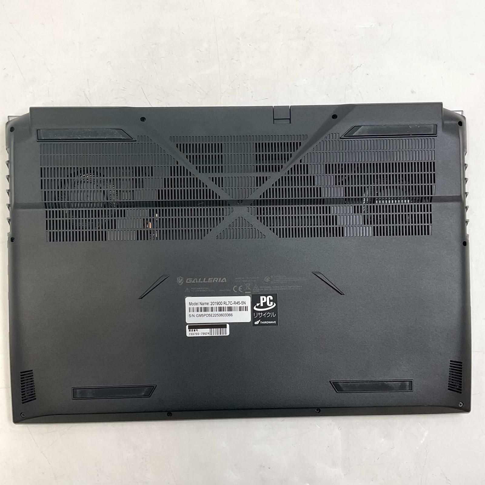 GALLERIA RL7C-R45-5N i7-13620H RTX4050 32GB SSD 512GB 美品 - メルカリ