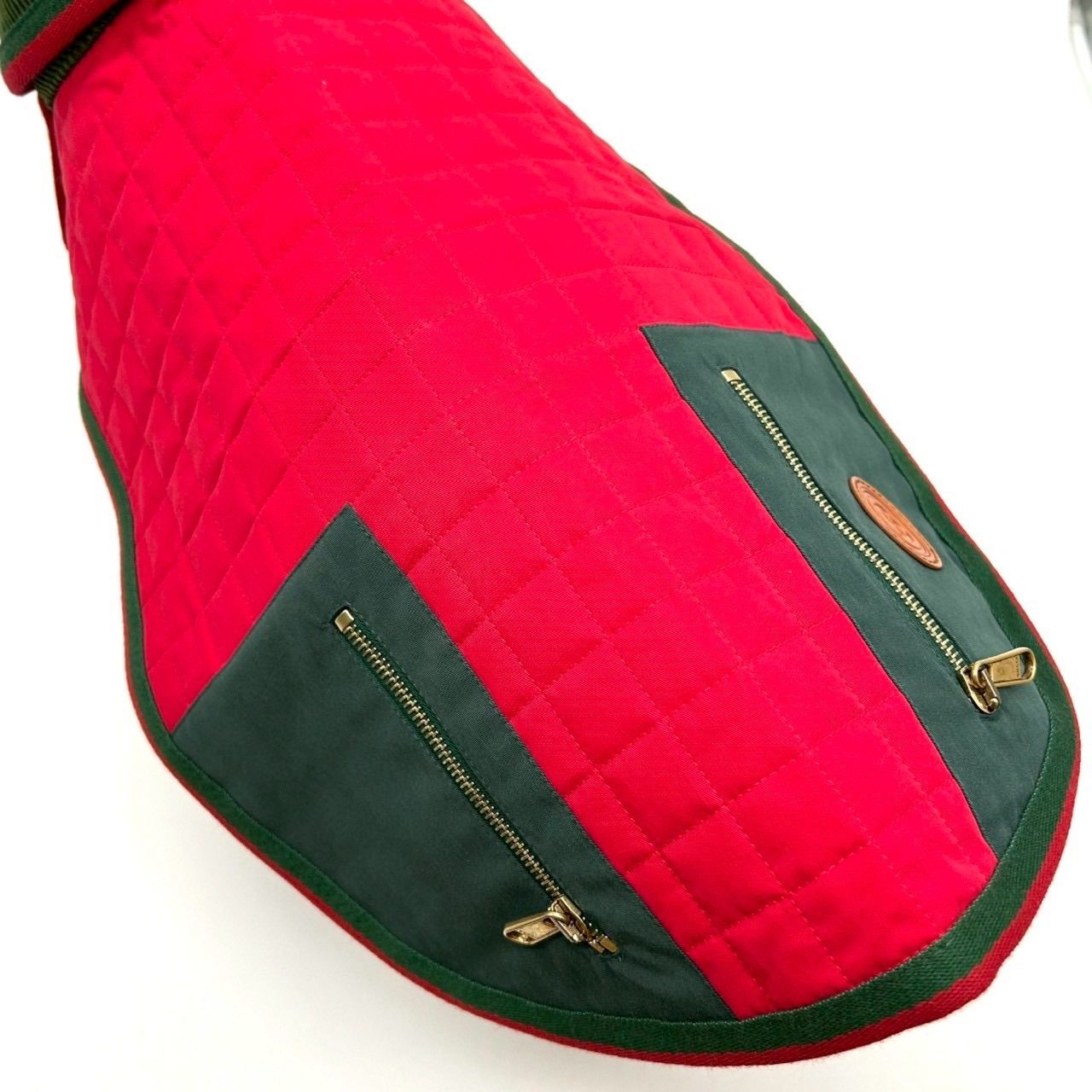 GUCCI グッチ ドッグウェア コットン M 犬 ペット 服 695733 グリーン