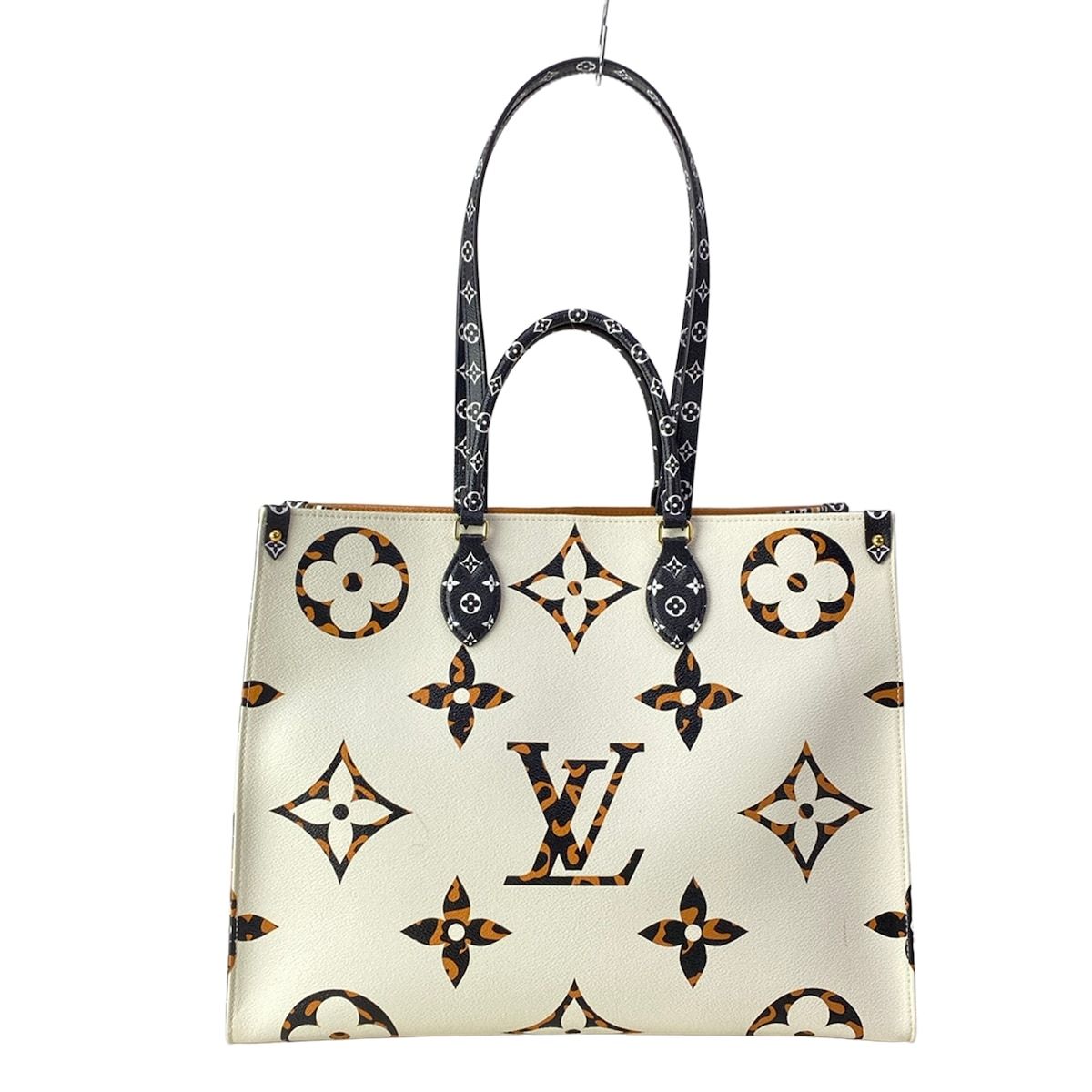 LOUIS VUITTON(ルイヴィトン) トートバッグ モノグラム・ジャングル オンザゴーGM M44675 イヴォワール