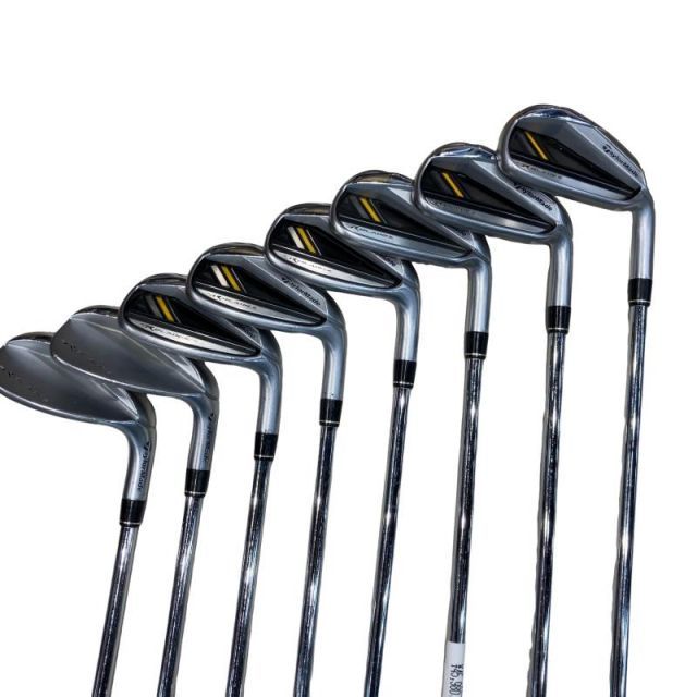 【中古】 テーラーメイド ROCKET BLADEZ 8S アイアンセット IR KBS C-TAPER 90 (フレックスS) メンズ 男性用 右利き 右用 Cランク ゴルフクラブ