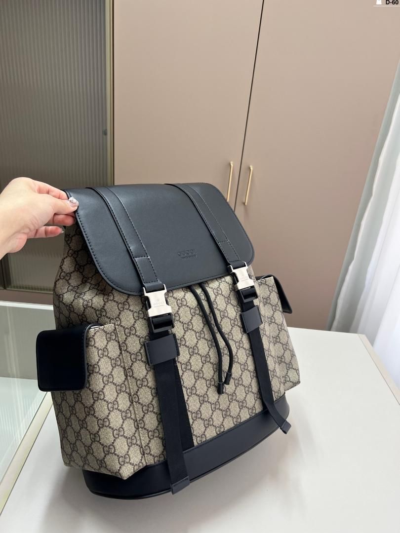 ファッション GUCCI ショルダーバッグ ブラック/ベージュ