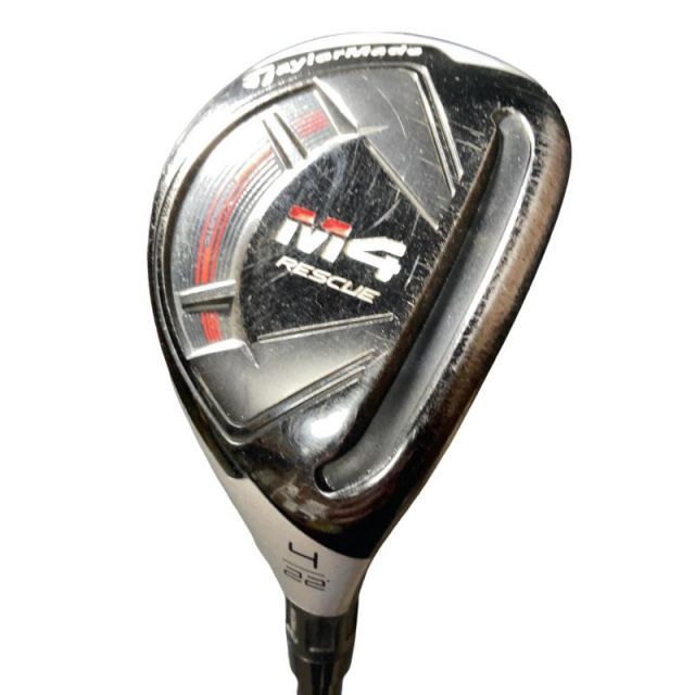【中古】 テーラーメイド M4(2021) U4 ユーティリティ UT Fujikura ATMOS Red 7 (フレックスS) メンズ 男性用 右利き 右用 Cランク ゴルフクラブ