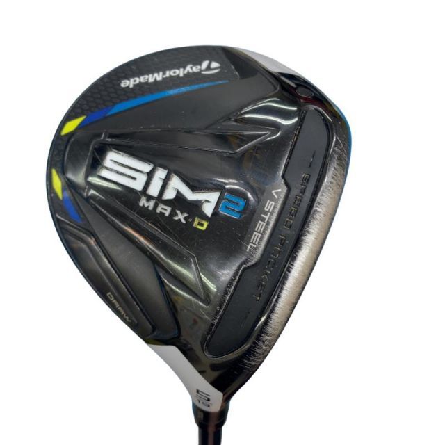 【中古】 テーラーメイド SIM2 MAX-D 5W フェアウェイウッド FW TENSEI BLUE TM50(SIM2 FW) (フレックスSR) メンズ 男性用 右利き 右用 Cランク ゴルフクラブ