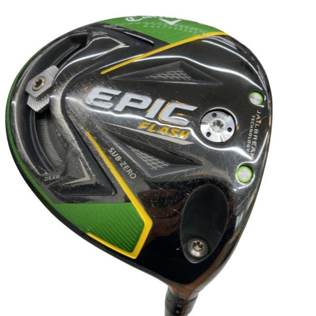 【中古】 キャロウェイ EPIC FLASH SUBZERO 9° ドライバー DR Tour AD SZ(ドライバー) (フレックスS) メンズ 男性用 右利き 右用 Cランク ゴルフクラブ