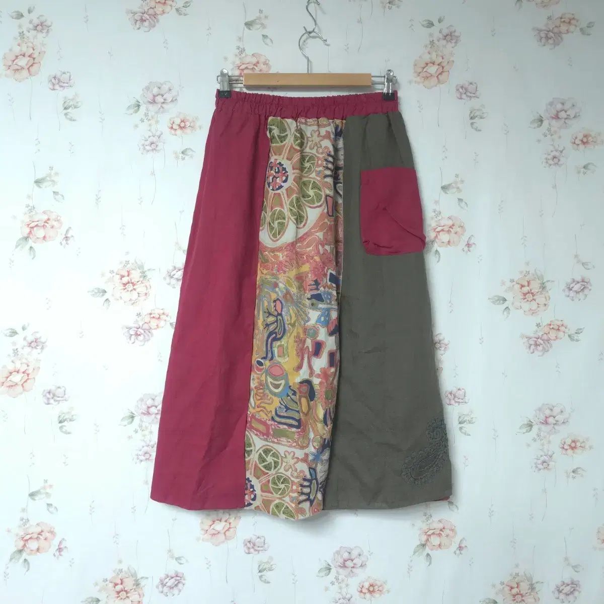 新品) ミシェルリー リネンスカート