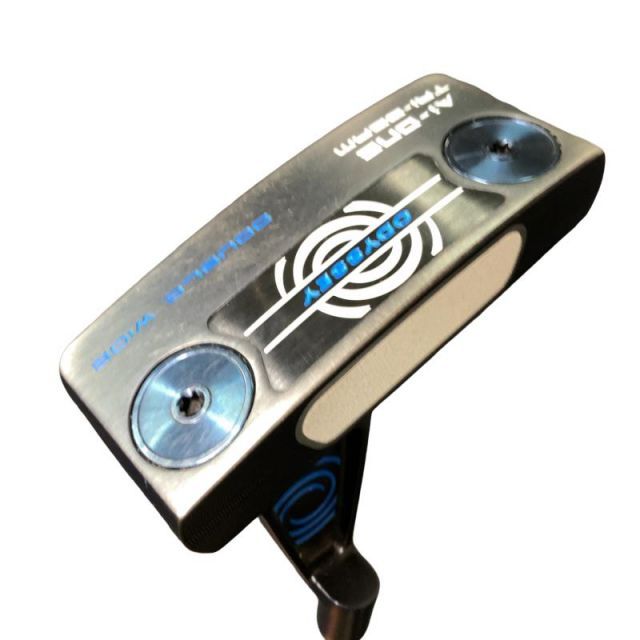 【中古】 オデッセイ Ai-ONE TRI-BEAM DOUBLE WIDE CH 34インチ パター PT STROKE LAB 90 スチール (フレックスその他) メンズ 男性用 右利き 右用 Cランク ゴルフクラブ