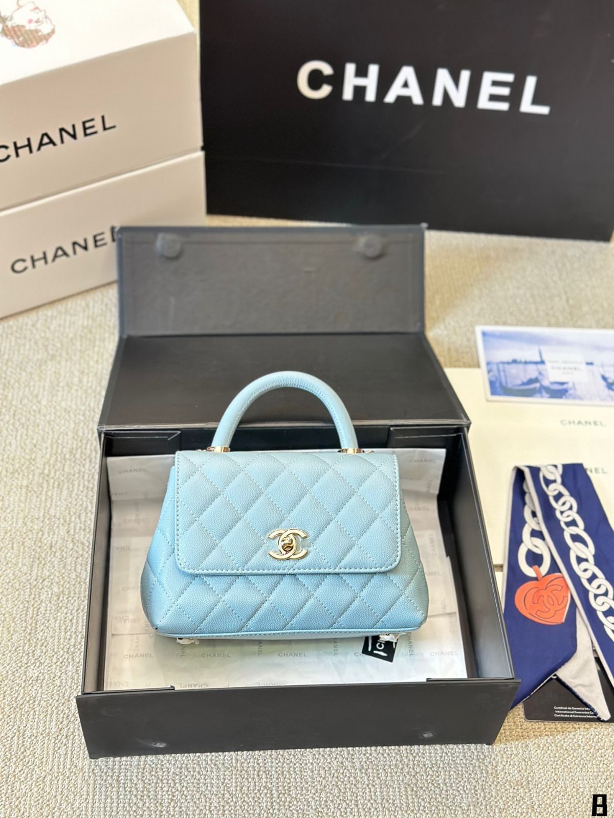 【今日特価！】Chanel Coco Handle ハンドバッグ 送料無料！在庫限定のお得な価格です！